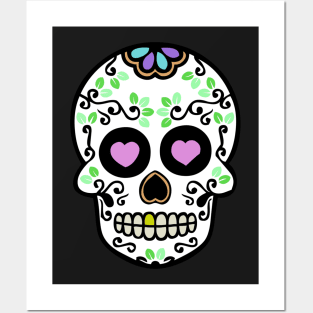 Sugar Skull Posters and Art